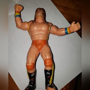 Vintage Ultimate Warrior WWF rubber figure